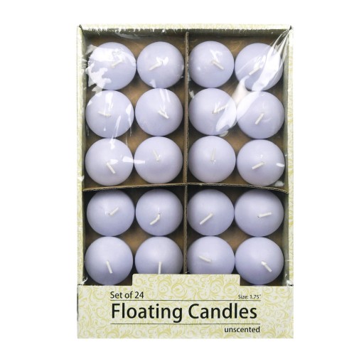 1 3/4 Inch Lavender Floating Candles (288pcs/Case) Bulk