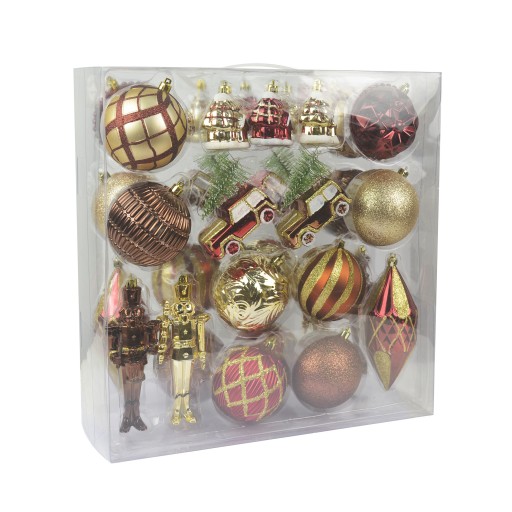 36 Pcs Mix Christmas Ornament