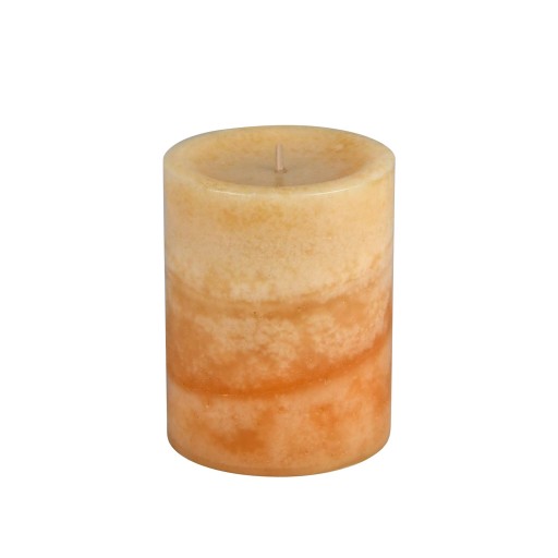 3 x 4 Inch Lyr Cuban Vanilla Scented Pillar Candle