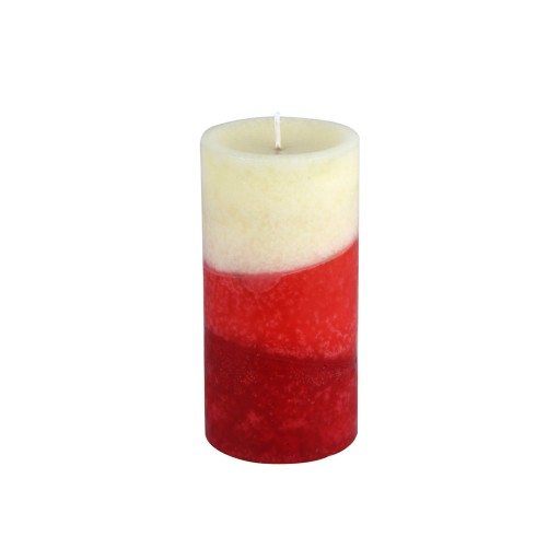 3 x 6 Inch Lyr Apple Crisp Scented Pillar Candle(12pcs/Case)