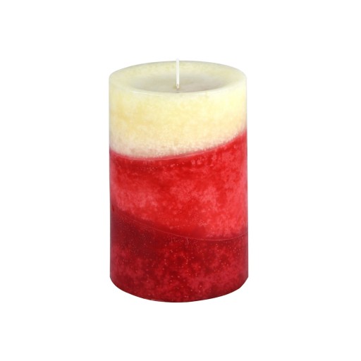4 x 6 Inch Lyr Apple Crisp Scented Pillar Candle