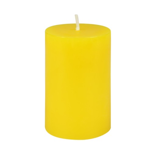2 x 3 Inch Yellow Pillar Candle
