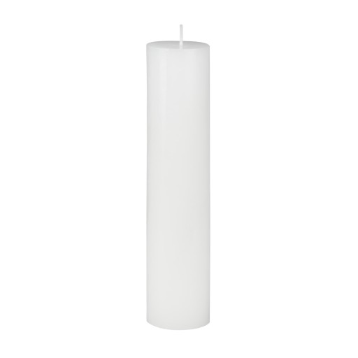 2 x 9 Inch White Pillar Candle