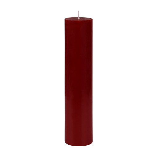 2 x 9 Inch Red Pillar Candle