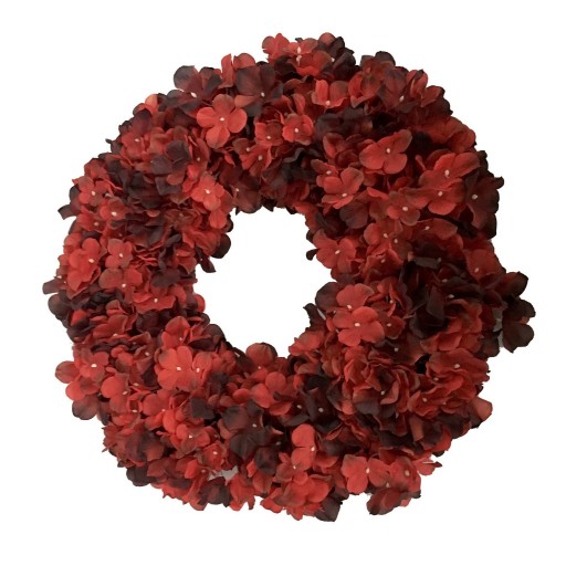 17 Inch  Hydrangea Wreath