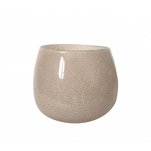 Heraclea 7.8" x 6.3" Decorative Glass Vase