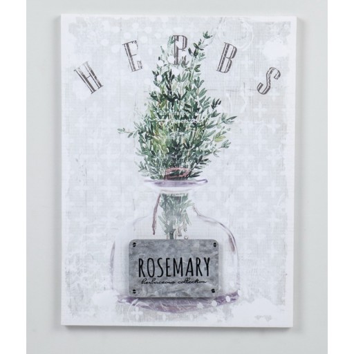 15.74 Inch H white/green 3D canvas wall art