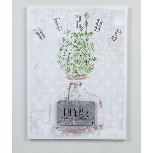 15.74 Inch H white/green 3D canvas wall art