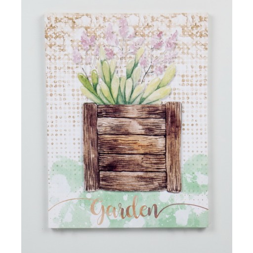 15.74 Inch H brown  3D canvas wall art