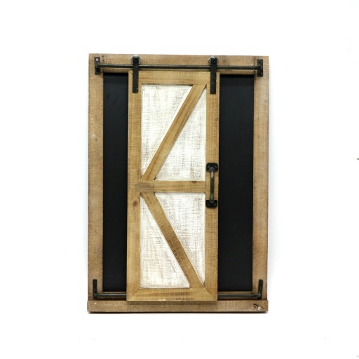 WOOD/METAL WALL DECOR
