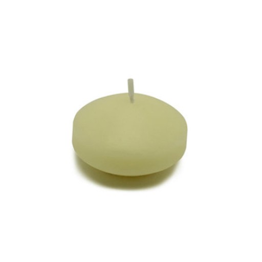 1 3/4 Inch Ivory Floating Candles (24pc/Box)