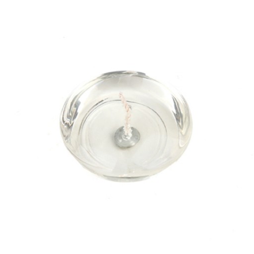 3 Inch Clear Gel Floating Candles (6pc/Box)