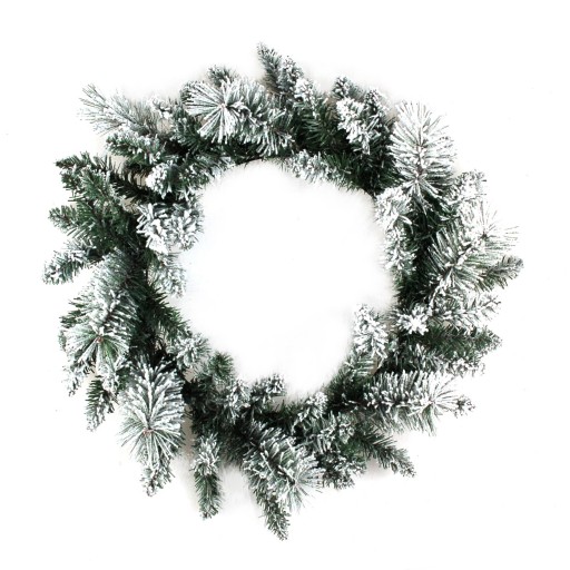 24 Inch White Wreath