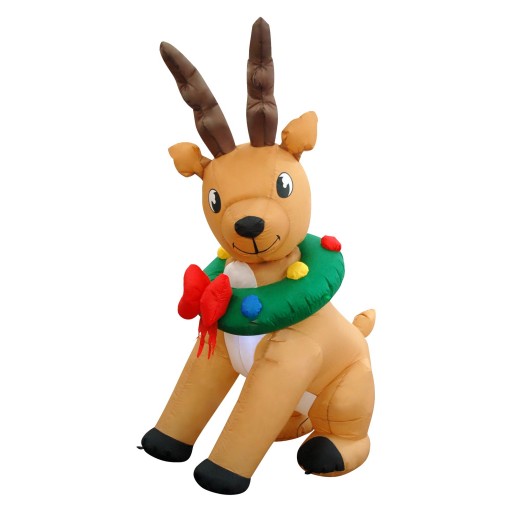6FT INFLATABLE REINDEER -ANIMATION