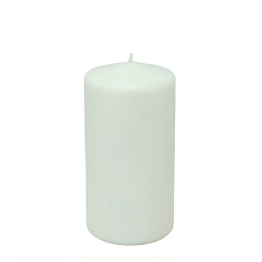 3 x 6 Inch White Pillar Candles