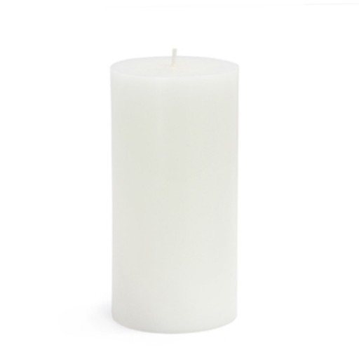 3 x 6 Inch White Citronella Pillar Candle