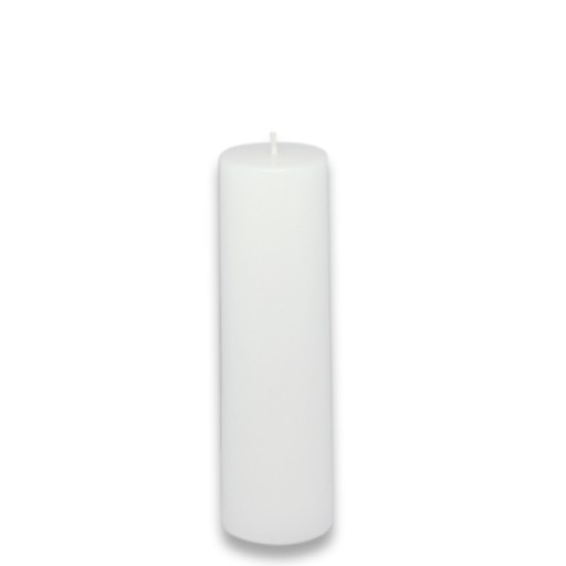 2 x 6 Inch White Citronella Pillar Candle