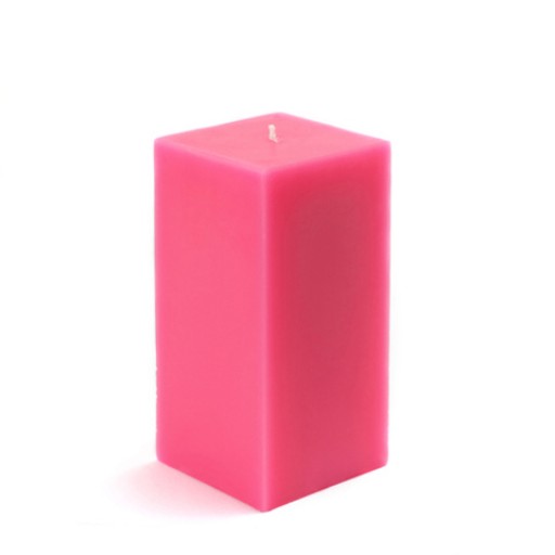 3 x 6 Inch Square Pillar Candle