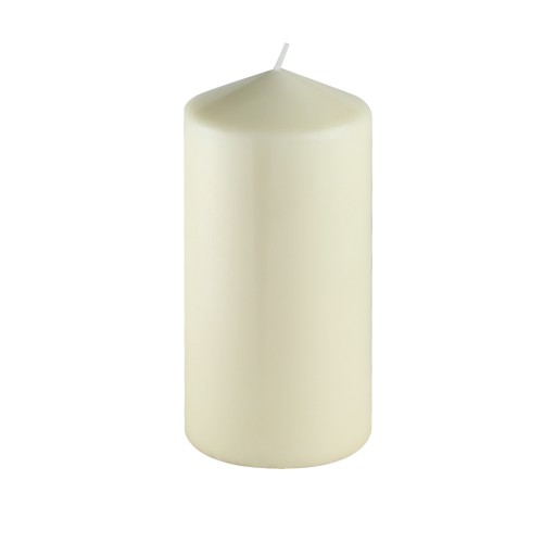 3 x 6 Inch Pressed and Over-Dipped Pillar Candle (12pcs/Case)