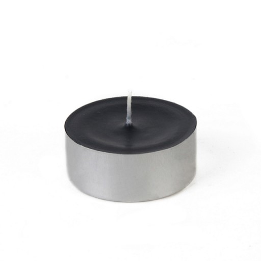 Mega Oversized Black Tealights (12pc/Box)