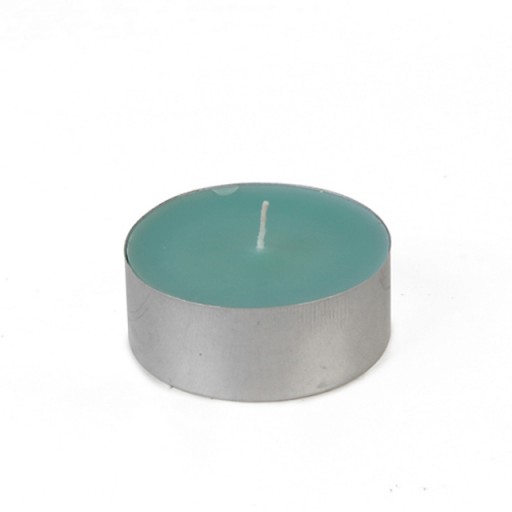 Mega Oversized Aqua Tealights (144pcs/Case) Bulk
