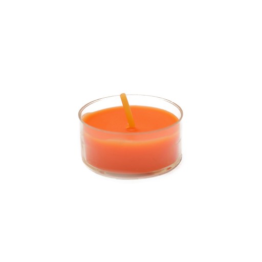 Orange Tealight Candles (600pcs/Case) Bulk