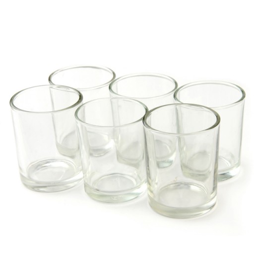 Round Glass Votive Holder (12pc/Box)