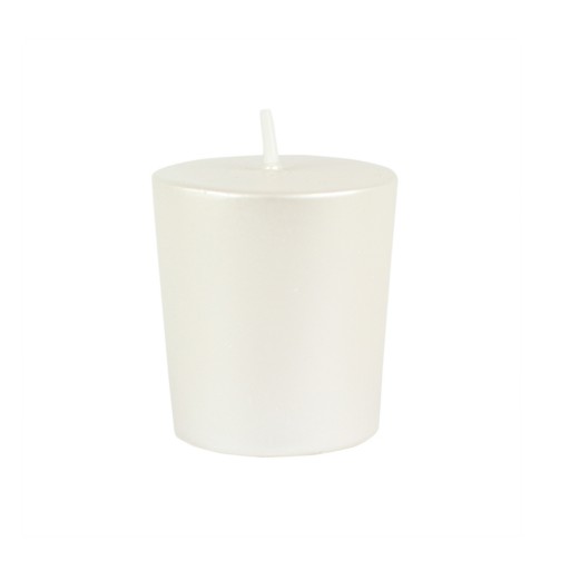 Pearl White Votive Candles (12pc/Box)