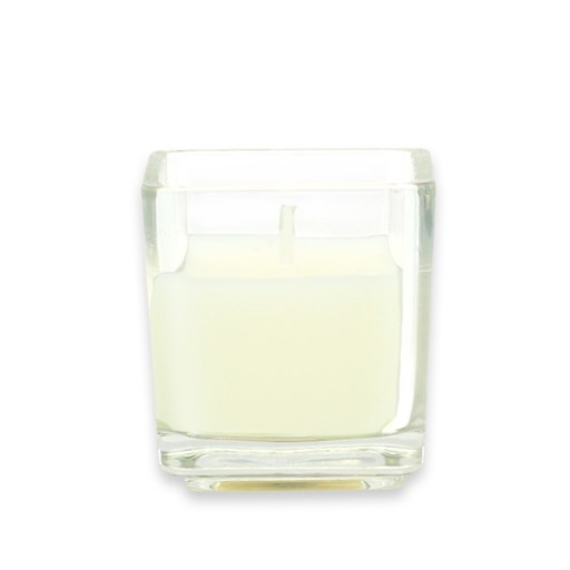 Ivory Square Glass Votive Candles (96pcs/Case) Bulk