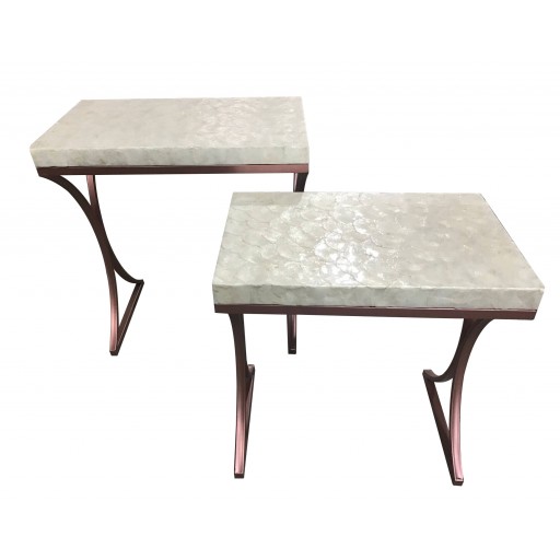 Doris Shell Table-Set of 2