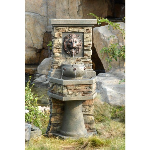 Lion Head Outdoor/Indoor Water Fountain