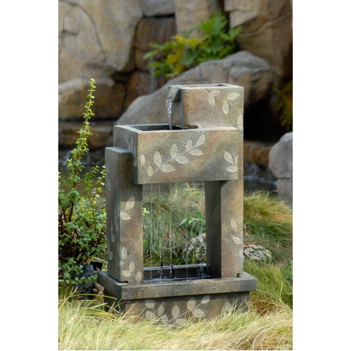 Slate Finish Indoor/Outdoor Water Fountain