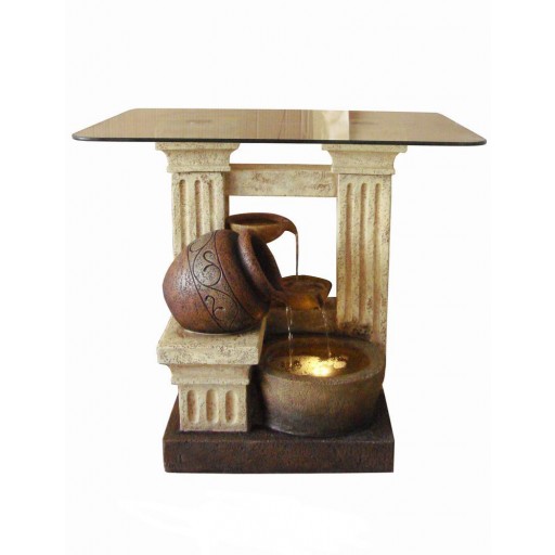 Pots Table Water Fountain