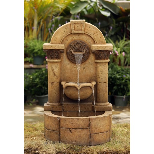 Marble Pillar Garden Wall fountain