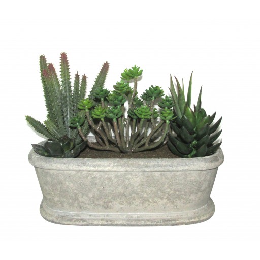 7.5 Inch Artifical Succulent Garden