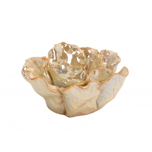4.5 Inch T-Light Holder- Clay