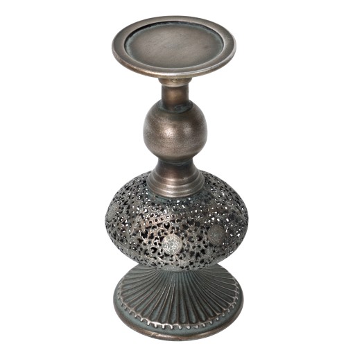 10.25" Metal Candle Holder