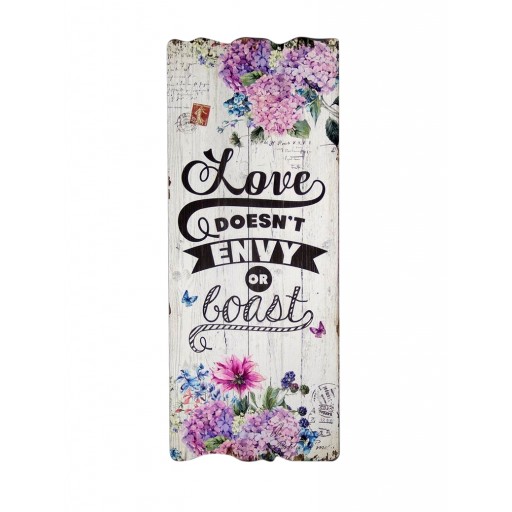 Lover Does Not Envy Plaque