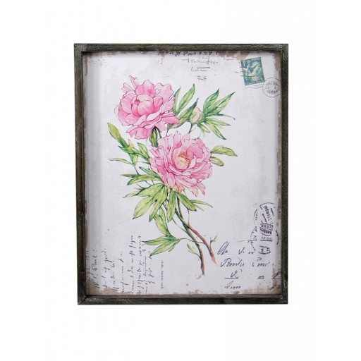 Asian Roses Plaque