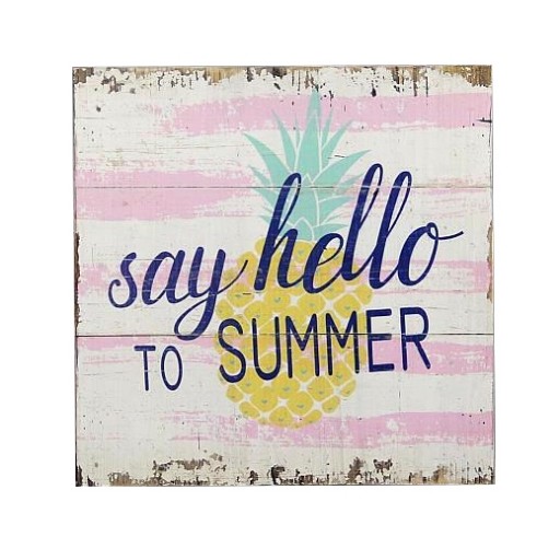 Hello Summer Plaque