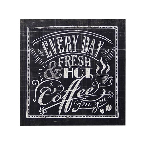Coffee Every Day Plaque