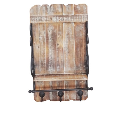 Wall Shelf with Coat Hook