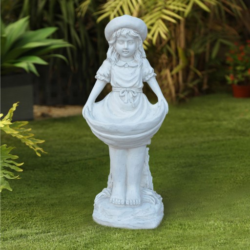 27inch Angel Birdbath