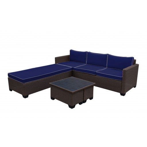 Saint Helena 5pcs Conversation set with Cushions