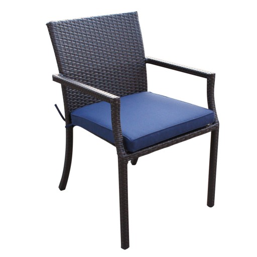Cafe Curved Stacking Chairs Cushion