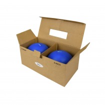 4 Inch Blue Ball Candles (2pc/Box)