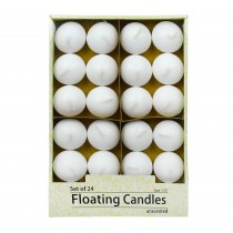 1 3/4 Inch White Floating Candles (144pcs/Case) Bulk