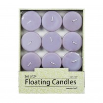 2 1/4 Inch Lavender Floating Candles (288pcs/Case) Bulk