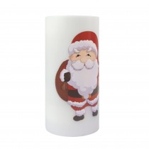 Christmas Santa Theme Flameless Candle and Projector