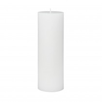 3 x 9 Inch White Pillar Candle